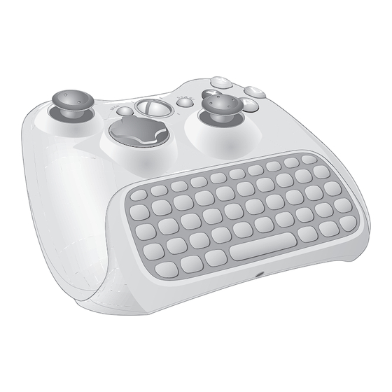 XBOX 360 Chatpad Quick Start Manual