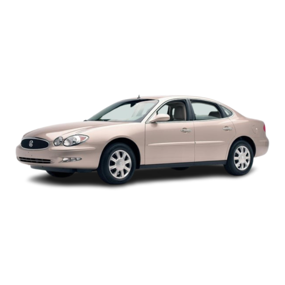Buick 2005 LaCrosse Owner's Manual