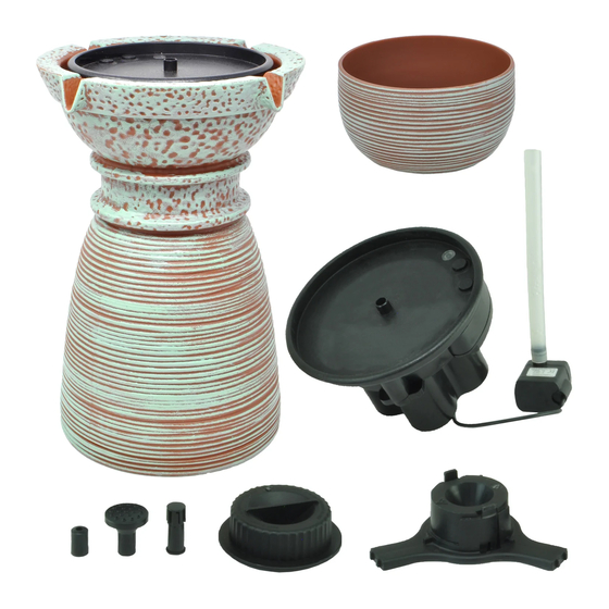 Bernini Maria 3-in-1 Bird Feeder, Fountain & Planter Owner's Manual