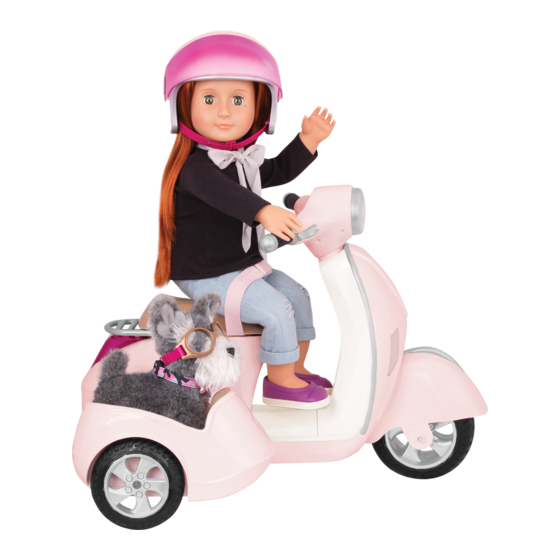 Our Generation OG Ride Along Scooter Instructions For Use