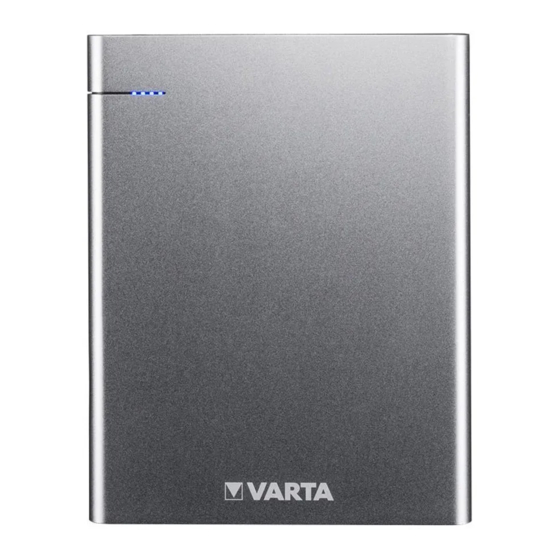 Varta 18000 Quick Start Manual