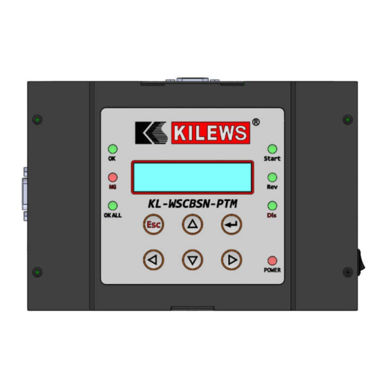 Kilews KL-WSCBSN-PTM Manuals