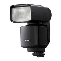 Sony HVL-F60RM2 Quick Start Manual