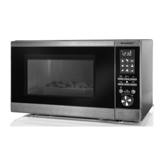 Silvercrest 74208 Microwave Oven Manuals