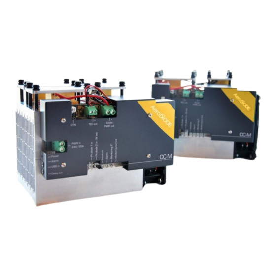 ALPhANOV AeroDIODE Cool & Control Series Manuals