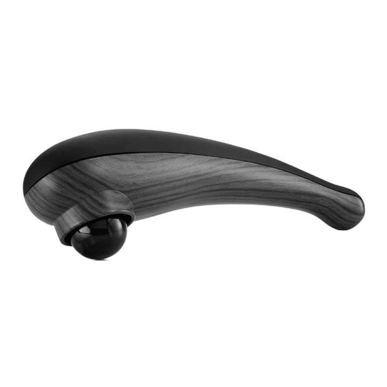 Brookstone Handheld Massager with Heat User Manual