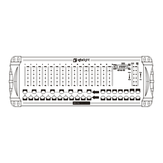 QTX Light DM-X16 User Manual