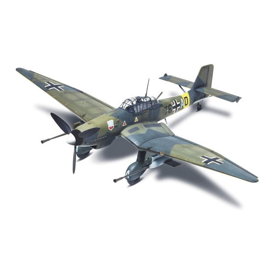 REVELL STUKA JU 87G-1 TANK BUSTER Manual