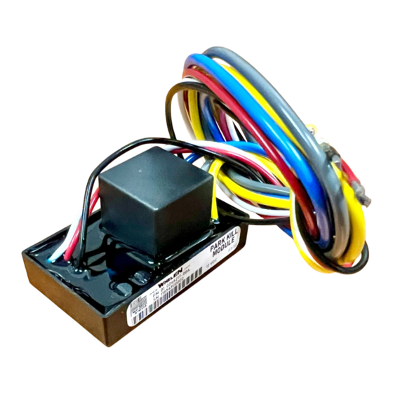 Whelen Engineering Company WPKM1 Installation Manual