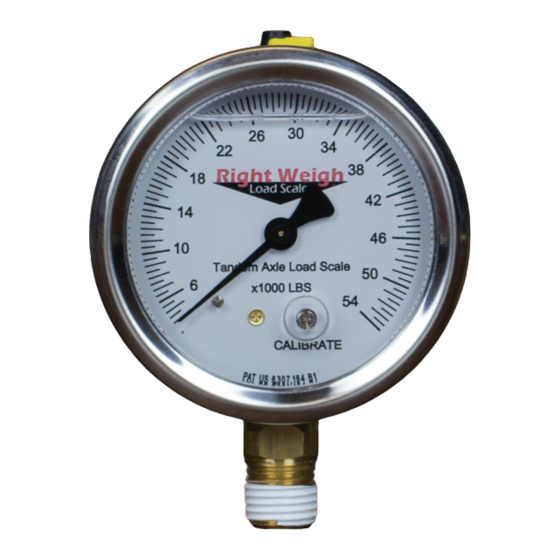 Right Weigh 250 Series Installation & Operation Manual