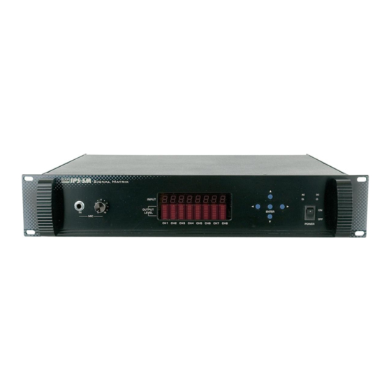 DAPAudio IPS-SM Manuals