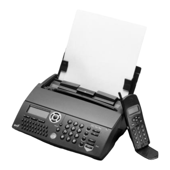 BT DECTfax Plus Fax Machine and digital telephone system User Manual