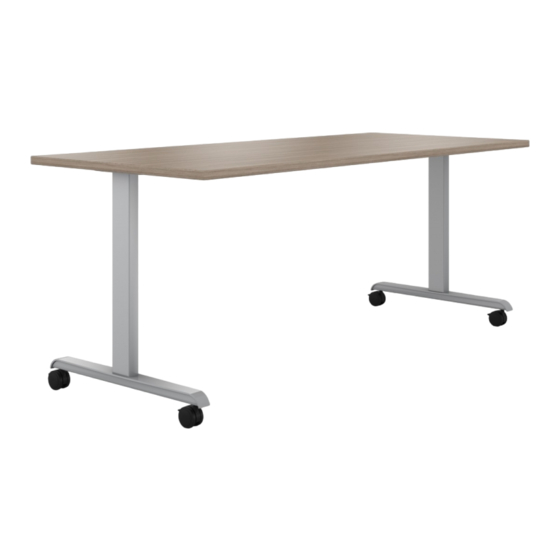 Enwork IMPRESSION FLIP TABLE Installation Manual
