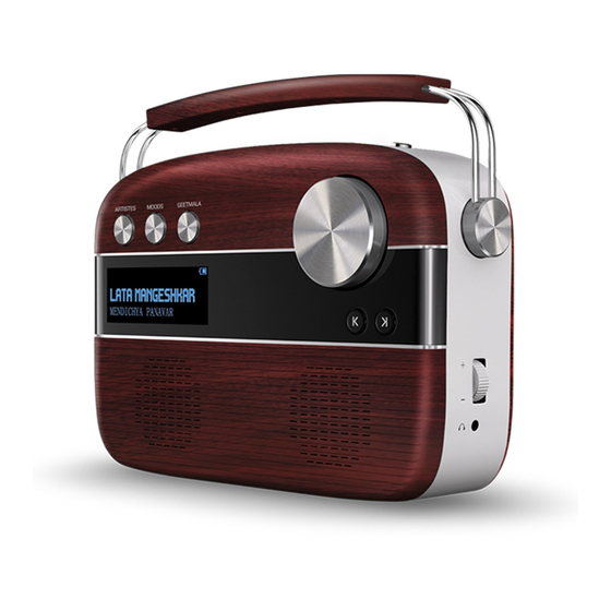 Saregama Carvaan User Manual