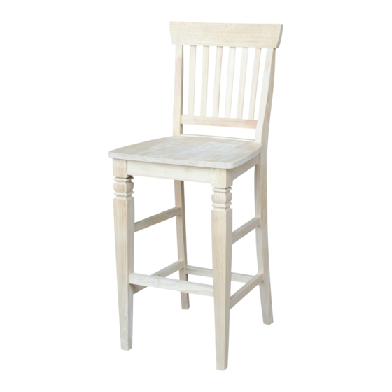 Unfinished Furniture of Wilmington S-113 Assembly Instructions