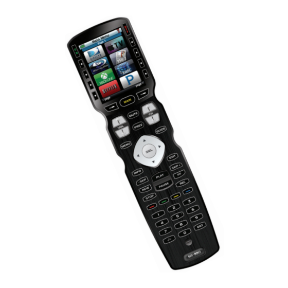 URC MX990I OWNER