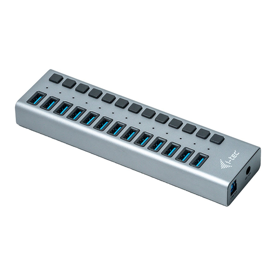 i-tec U3CHARGEHUB13 User Manual