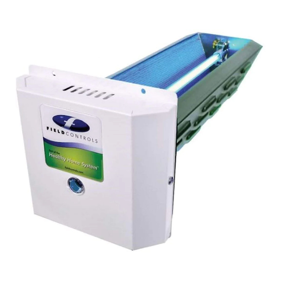 Field Controls Healthy Home System Duo-2000, Installation & Maintenance Instructions