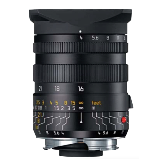 Leica M8 Supplementary Manual