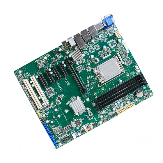 DFI SU256-SCM-7600U User Manual