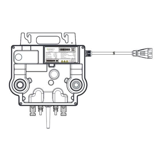 Growatt NEO 600-1000M-X Quick Installation Manual