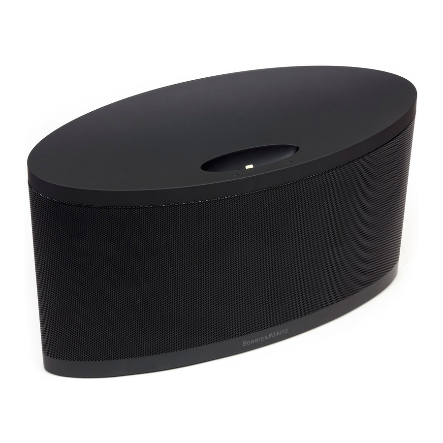 Bowers & Wilkins Z2 - Speaker Manual