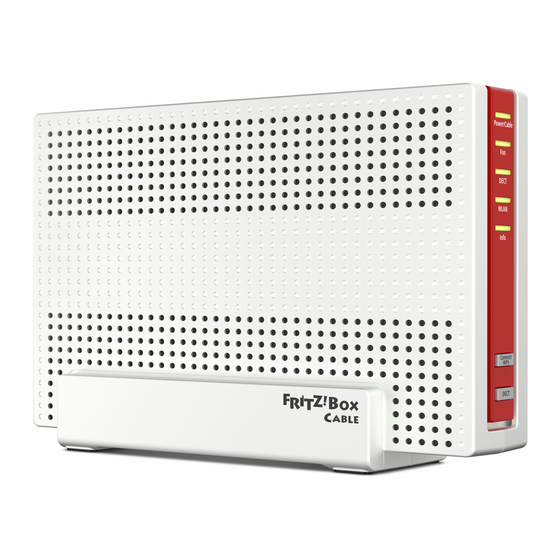 Fritz! Box 6590 Quick Manual