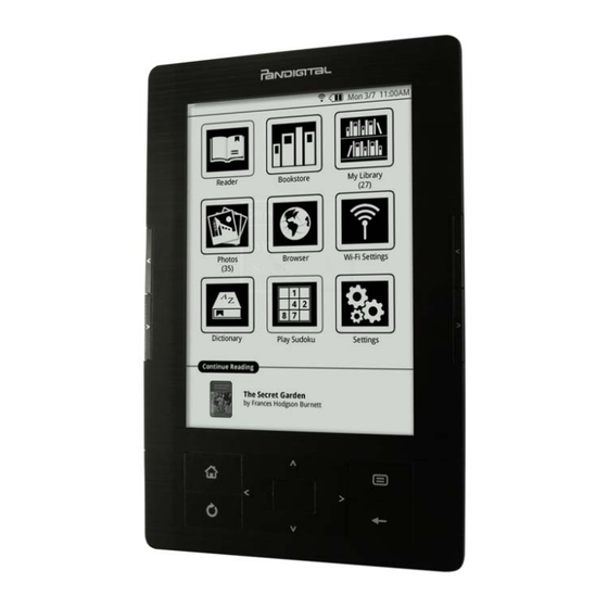 Pandigital NOVEL User Manual