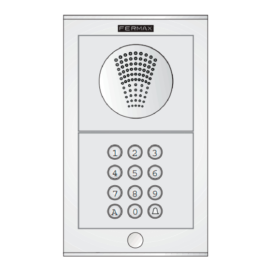 User Manuals: Fermax Skyline VDS/BUS2 Series Display