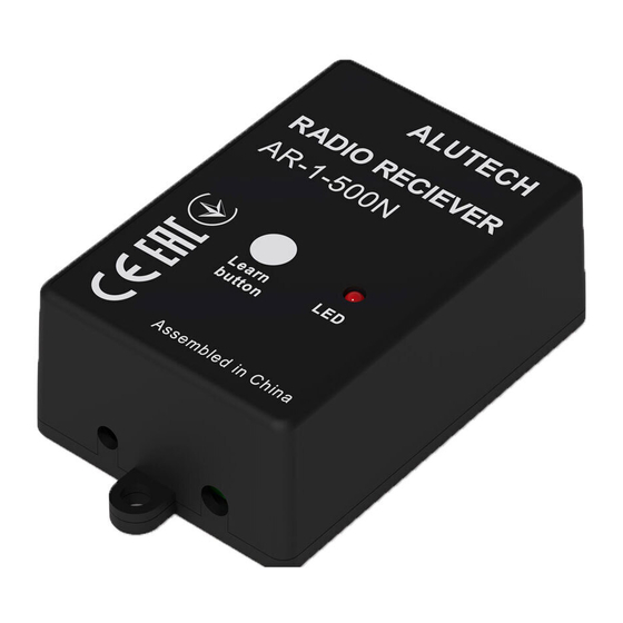 Alutech AR-1-500N Operating Manual