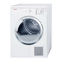 Bosch WTV76100US - Axxis Series Electric Vented Dryer Operating, Care And Installation Instructions Manual