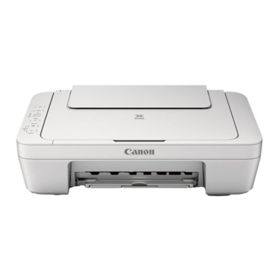 Canon PIXMA MG2900 Series Getting Started