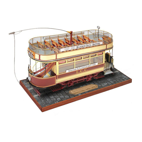 OcCre 53008 LONDON Wooden Tram Kit Manuals