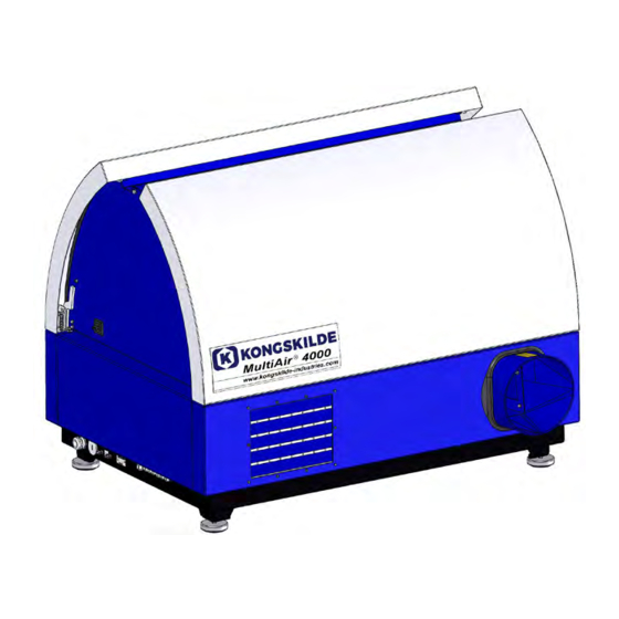 Kongskilde MULTIAIR FC 4000 Manuals