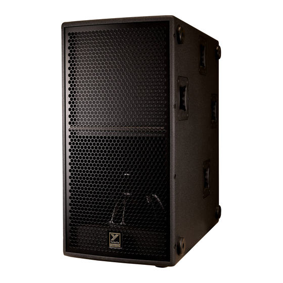 YORKVILLE SYNERGY SA115S Manual