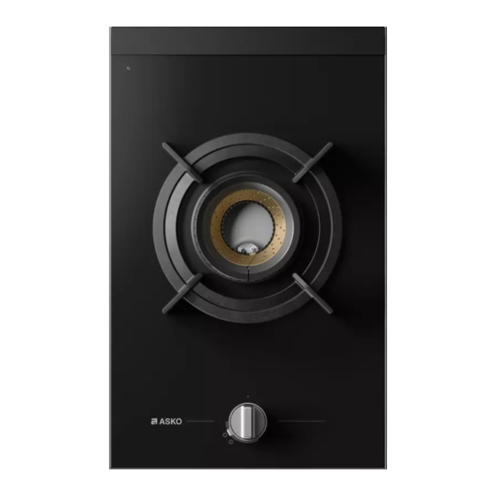 Asko HG8320BGBx Instructions For Use Manual