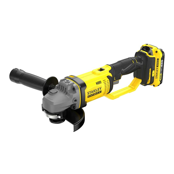 Stanley FATMAX V20 SFMCG400 Instructions Manual