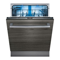 Siemens SX63E804BE Information For Use