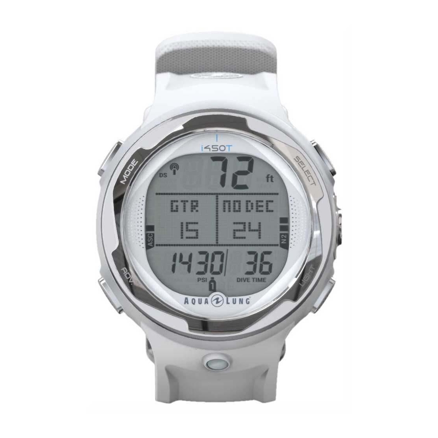 Aqua Lung i450T Owner's Manual