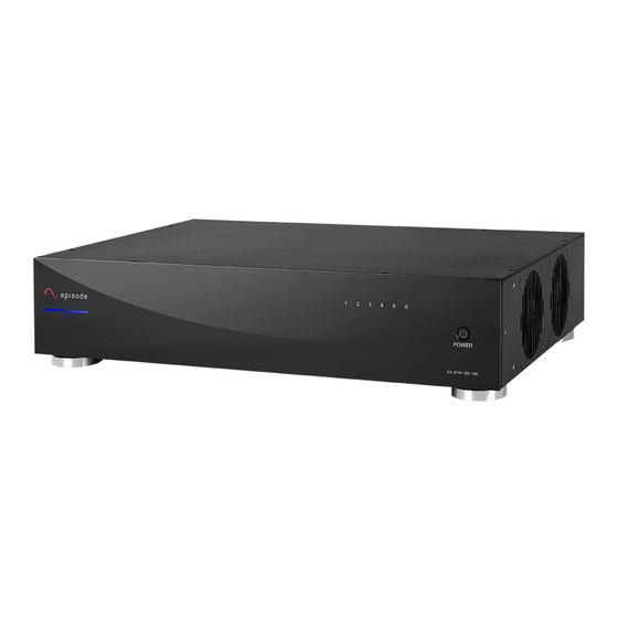Episode EA-DYN-16D-100 Installation Manual