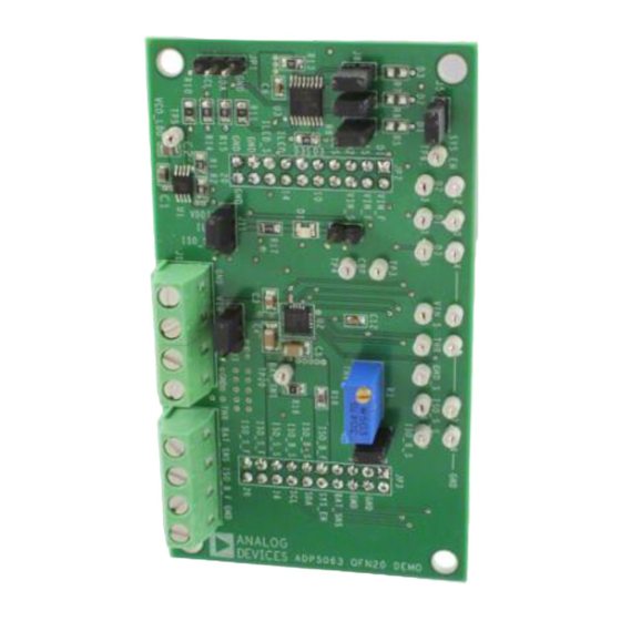 Analog Devices ADP5063 User Manual
