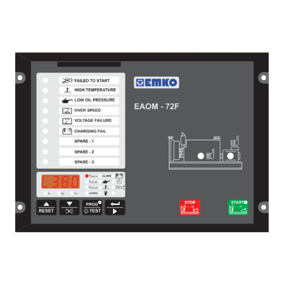 EMKO EAOM-72F Manual