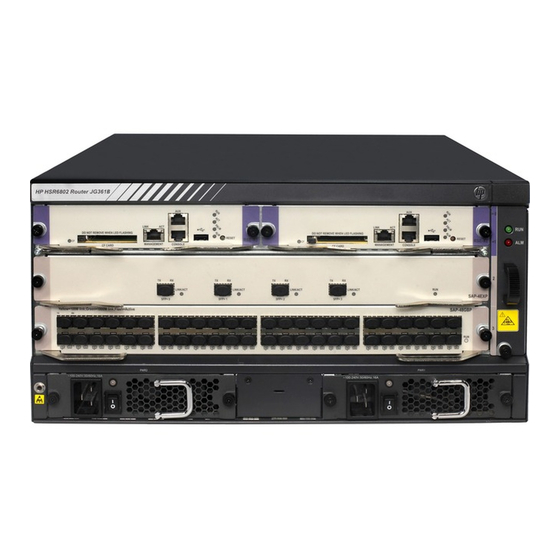 HPE FlexNetwork HSR6800 series Command Reference Manual