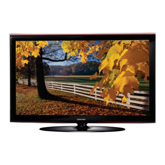 Samsung LN46A650 Specification Sheet