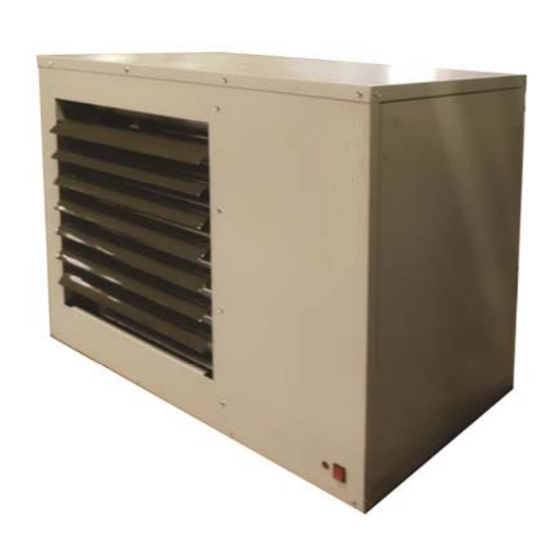 Nortek Reznor VRA20-4E Installation, Commissioning, Servicing