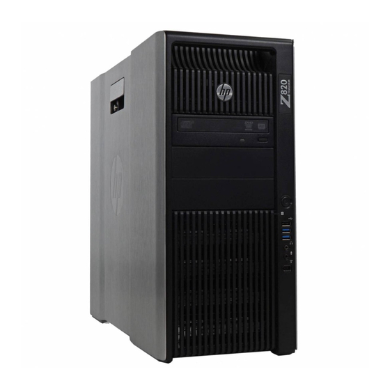 HP Z620 Manual