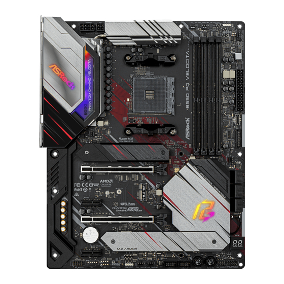 ASROCK B550 PG Riptide Manual