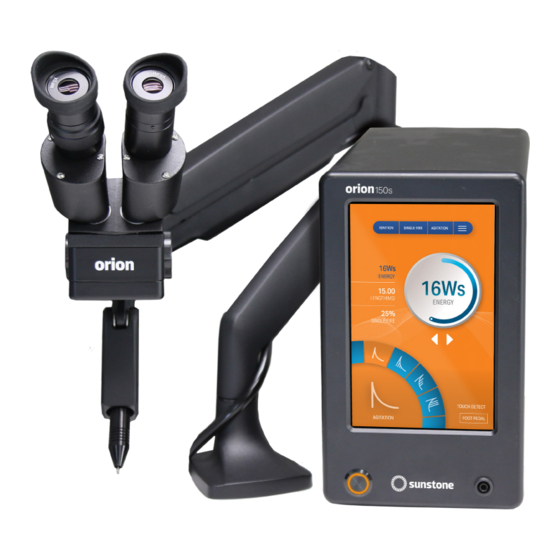 SUNSTONE Orion 150s Series User Manual