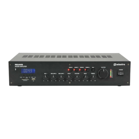 Adastra RM240SB User Manual