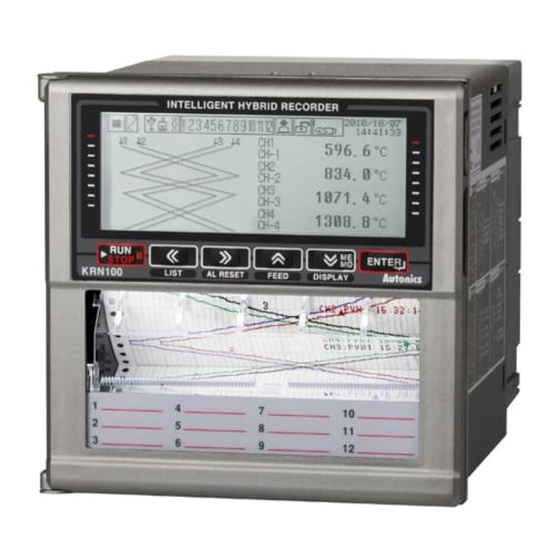 Autonics KRN100 Series User Manual